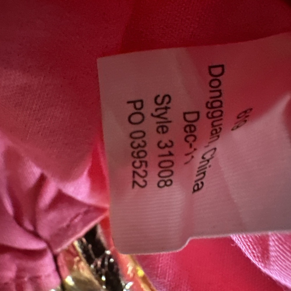 Lilly Pulitzer Dress to Impress Clutch Hotty Pink Day Lilly Bamboo  MSRP $98 - Picture 8 of 10